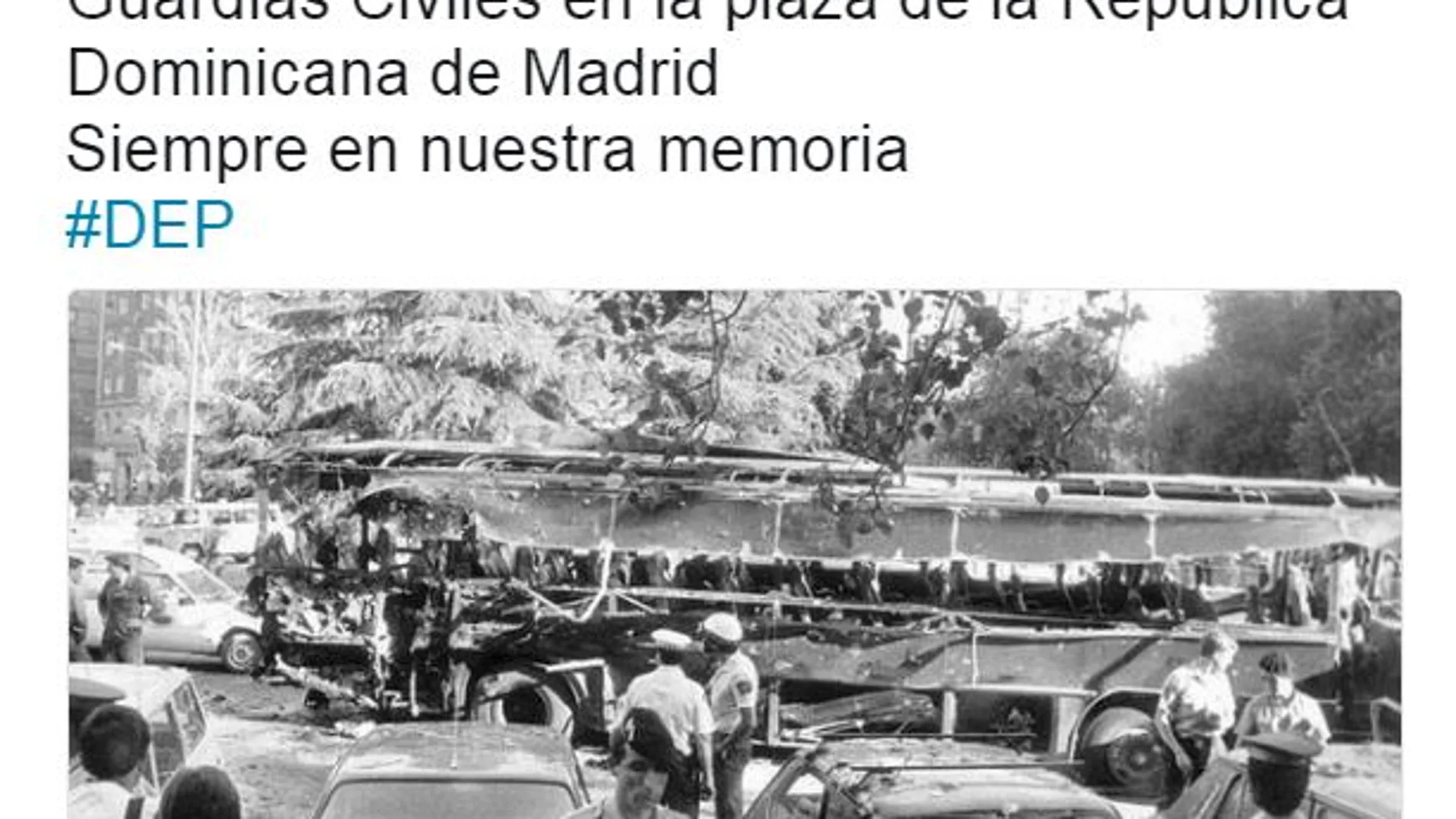 La Guardia Civil homenajea a sus 12 agentes asesinados en el atentado de la República Dominicana de Madrid hace hoy 31 años