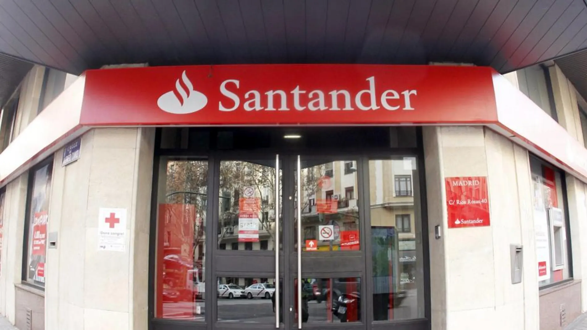 Oficina del banco Santander