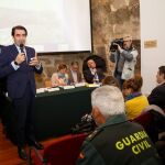 El consejero Suárez-Quiñones se dirige a los alcaldes y vecinos de la zona afectada
