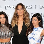 Kim, Khloé y Kourtney Kardashian, fundadoras de las boutiques Dash