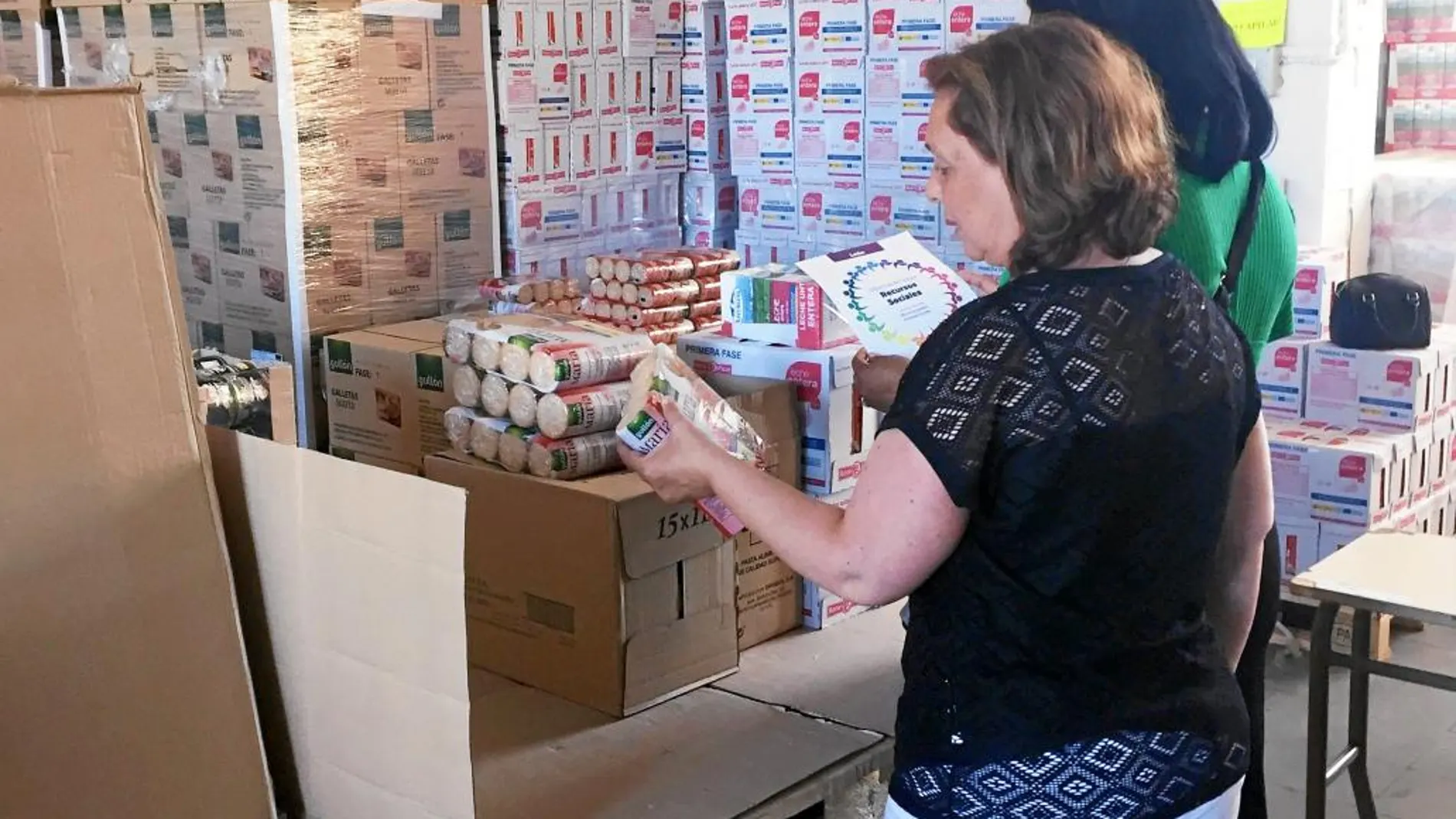 El Banco de Alimentos de León cubre las necesidades de alimentación de las familias durante todo el año