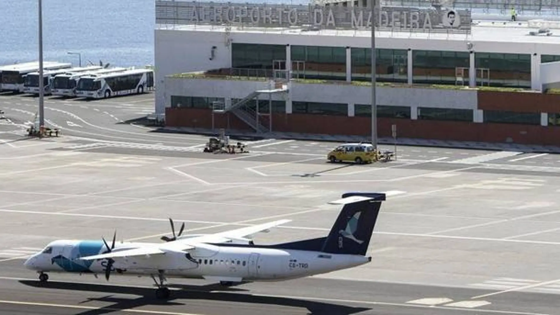 Aeropuerto de Madeira, en Portugal