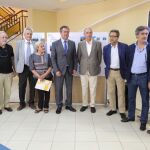 El alcalde de Sevilla, Juan Espadas, y el catedrático de Ecología Enrique Figueroa presentan el primer proyecto piloto de inversión de ciudad verde y saludable que se ejecutará en el Polígono San Pablo