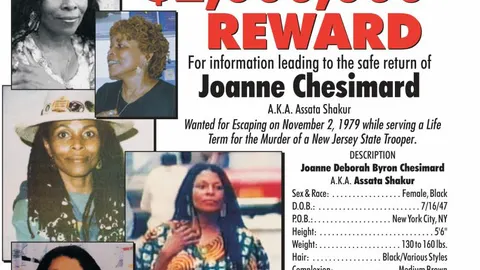 Assata Shakur es su cartel de recompensa del FBI