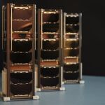Tres nanosatélites similares a los utilizados por la Generalitat