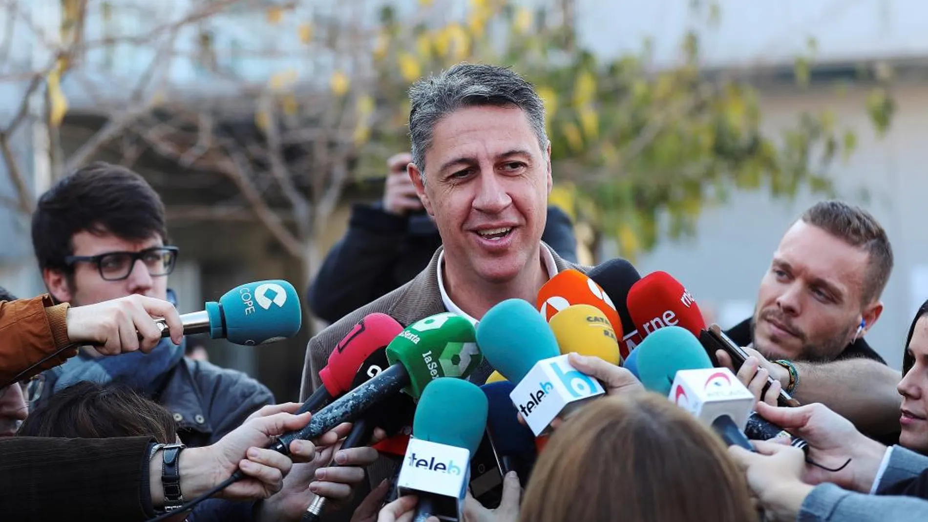 El cabeza de lista a la presidencia de la Generalitat por el PPC, Xavier García Albiol