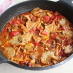 Receta para los primeros fríos: ternera guisada con setas