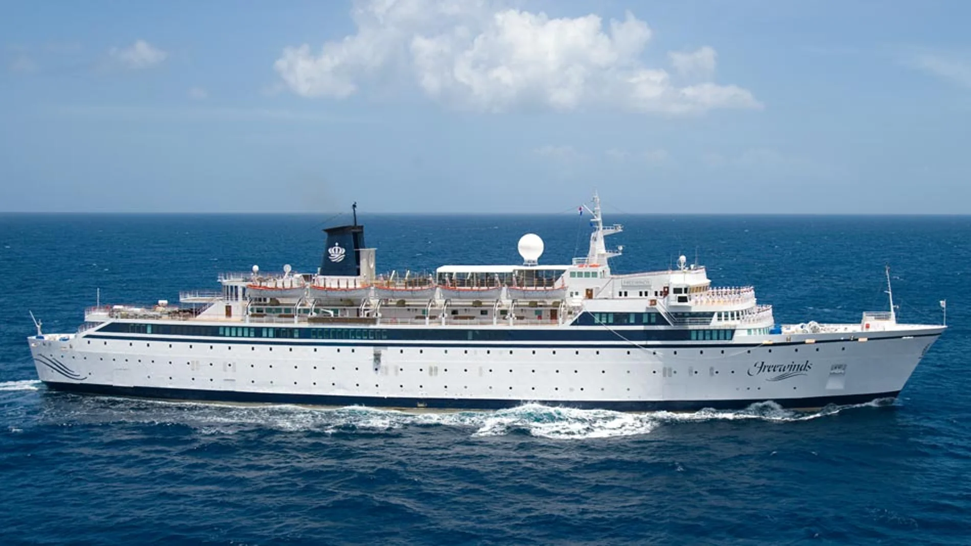 El 'Freewinds' se usa para ritos religiosos de la Cienciología