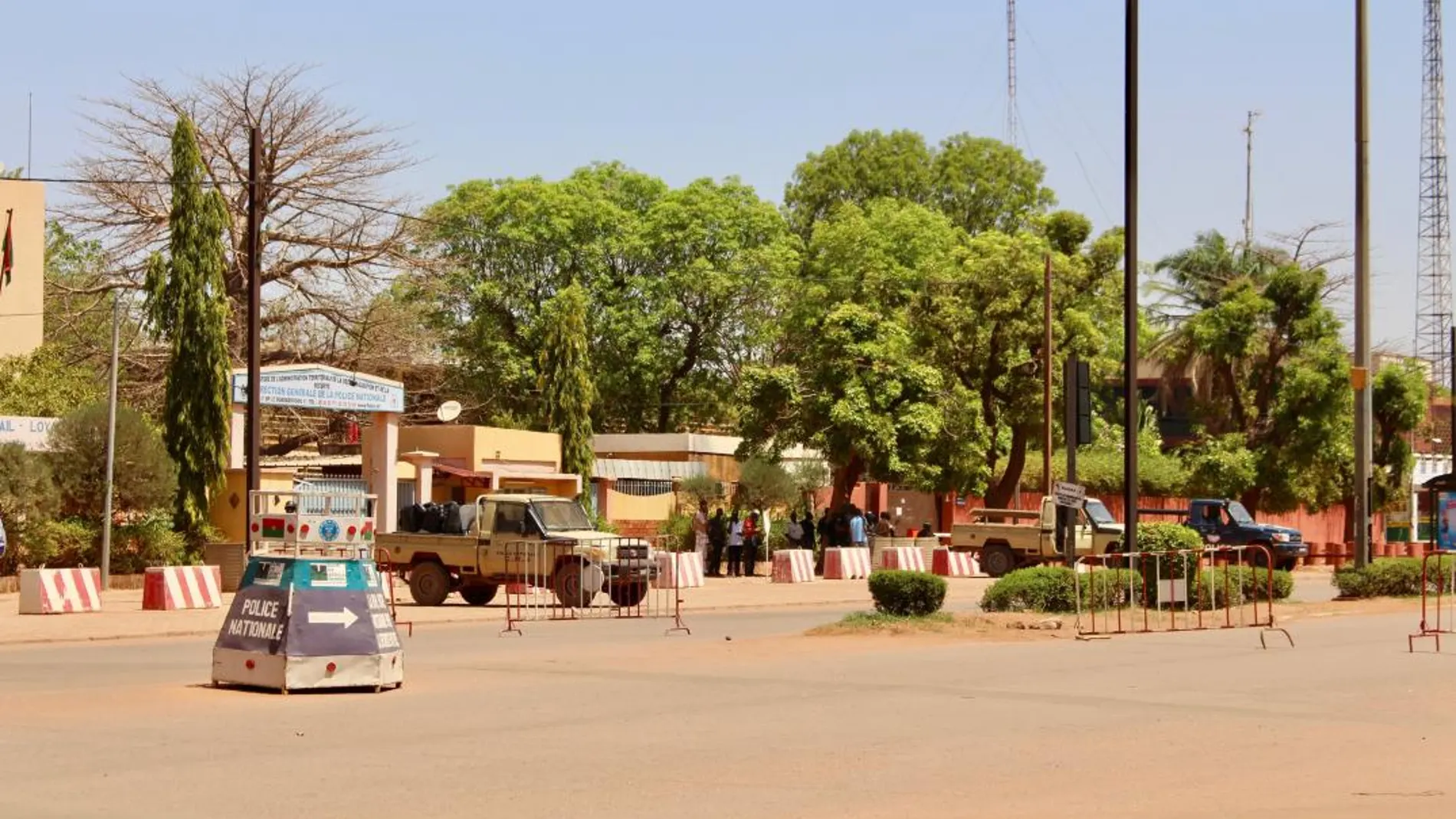 Burkina Faso, dispositivos de seguridad