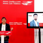 Ana Sánchez presenta la campaña electoral de los socialistas, que lleva como lema «Ahora Castilla y León/ Ahora, Luis Tudanca»