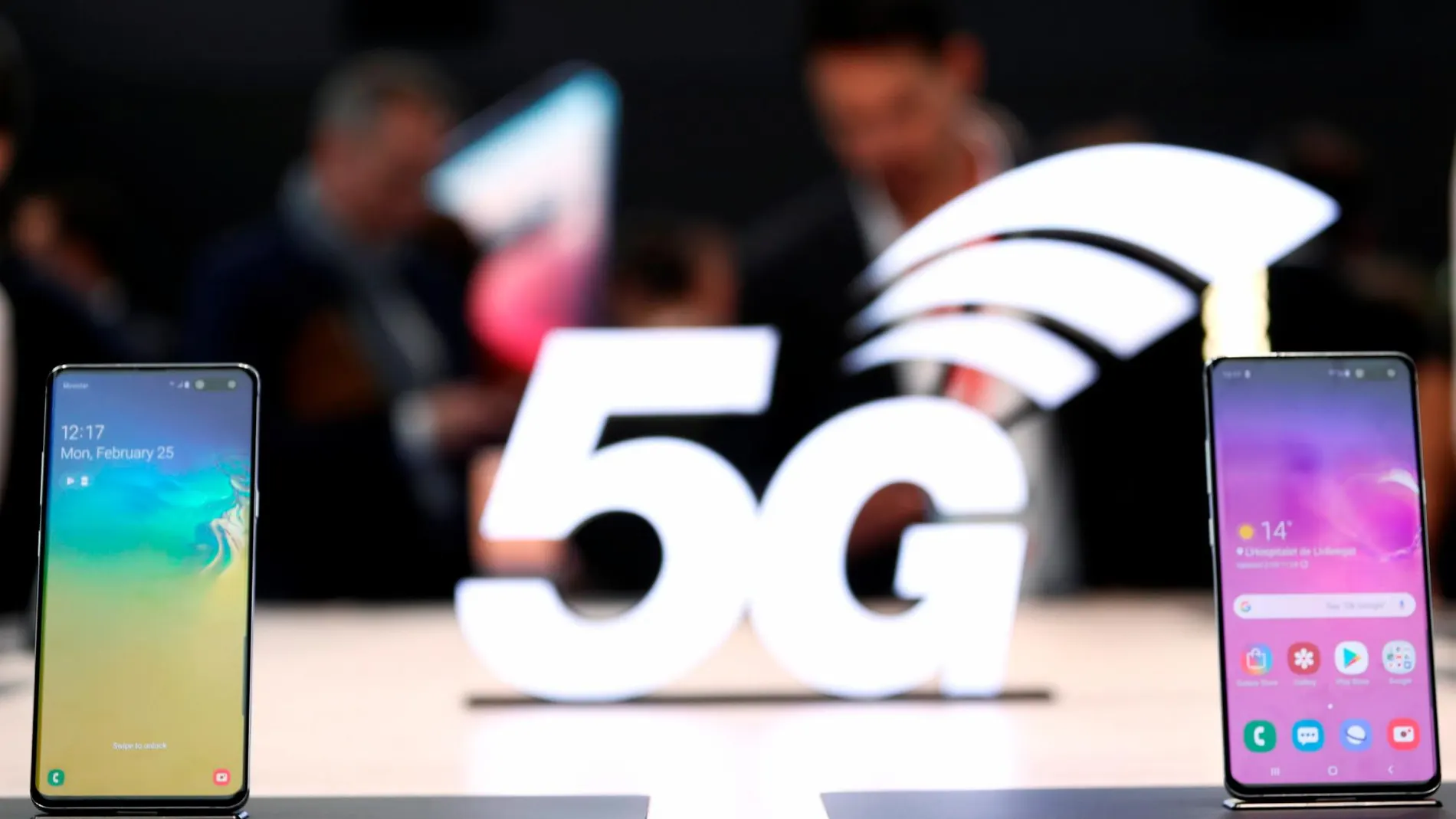 Samsung, una de las marcas con más presencia en el MWC / Reuters