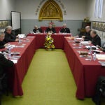 Reunión de la Conferencia Episcopal Tarraconense en Tiana (Barcelona).