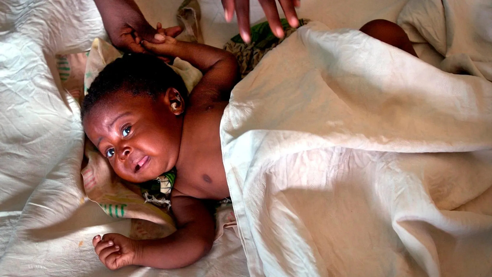 Imagen de un niño recién nacido de Malawi