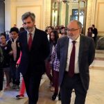 Carlos Lesmes, ayer, en la inauguración de las jornada de Puertas Abiertas del TS