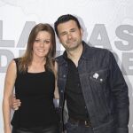 Los presentadores Iñaki López y Andrea Ropero