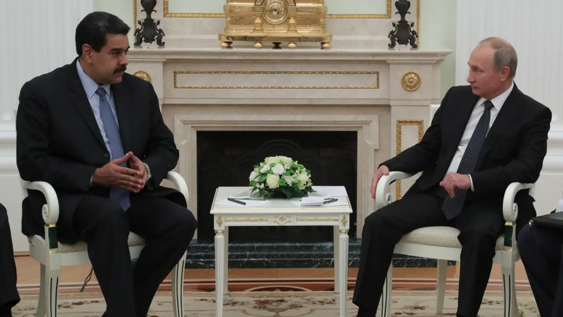 Maduro con Putin durante su reunión en el Kremlin el pasado octubre /Efe