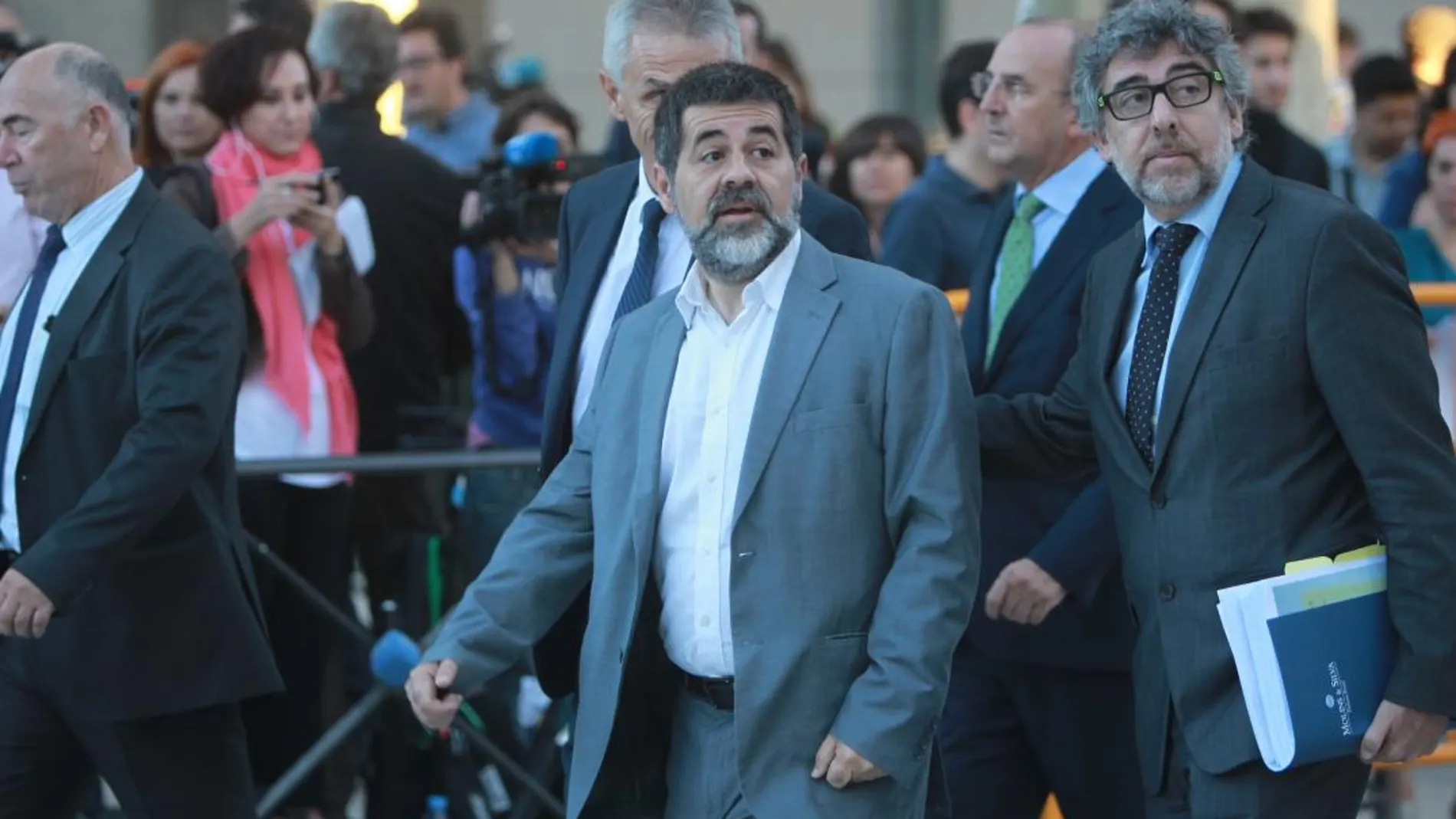 El expresidente de la Asamblea Nacional Catalana (ANC) y candidato a la Presidencia de la Generalitat, Jordi Sánchez