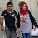 Mohamed y Waed: volver a caminar en libertad