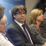 Puigdemont ha intercambiado "impresiones"con los anticapitalistas