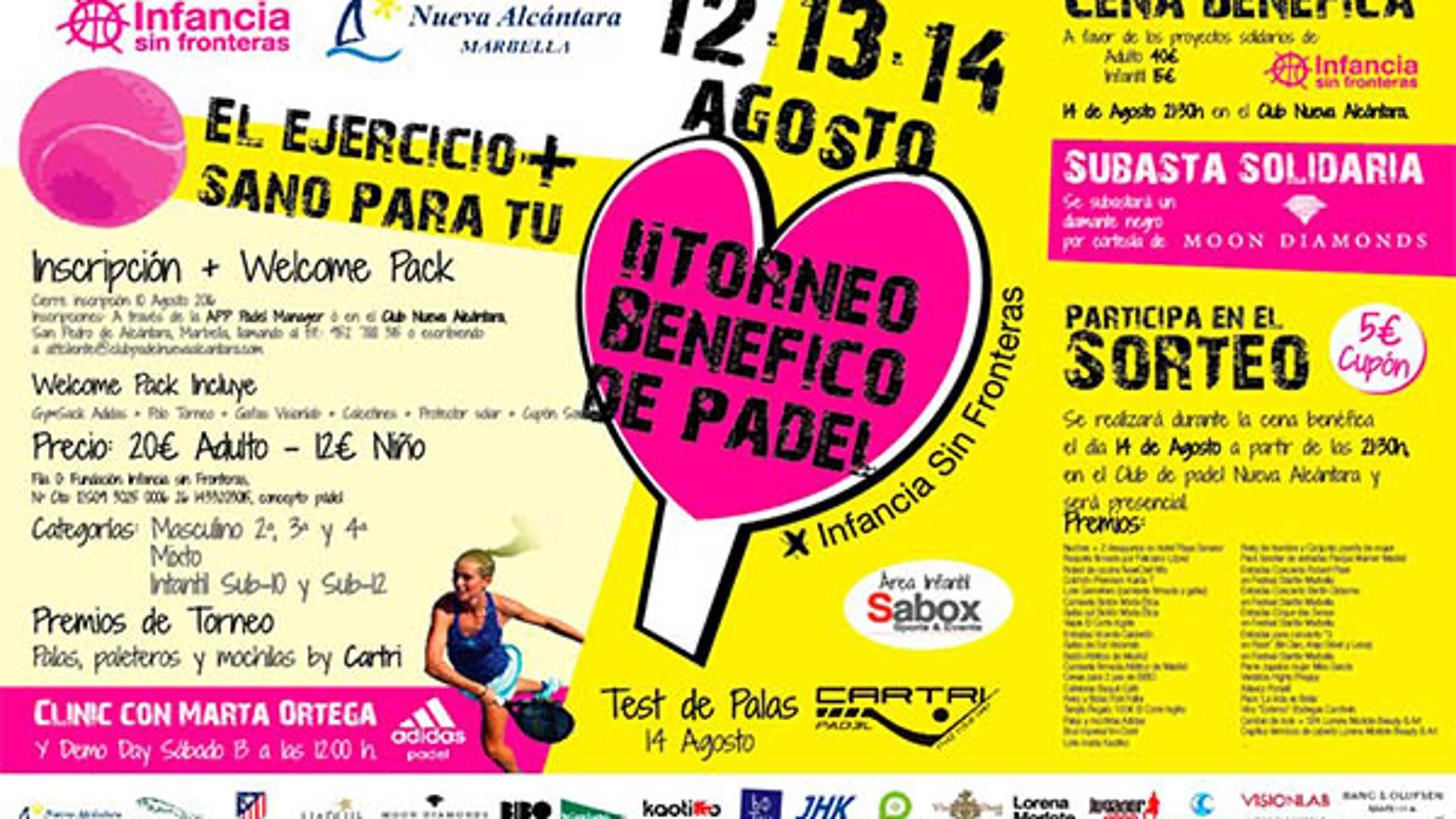 Cartel del Torneo Benéfico