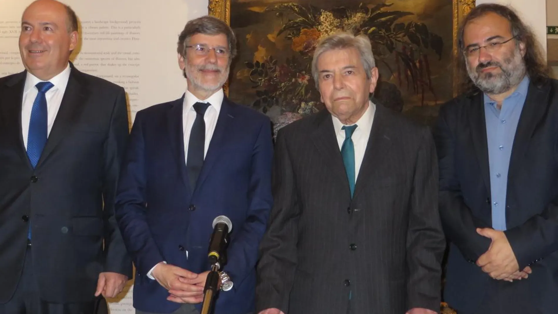Rodrigues, Correia, Salvado y Pérez Alencart, durante la presentación