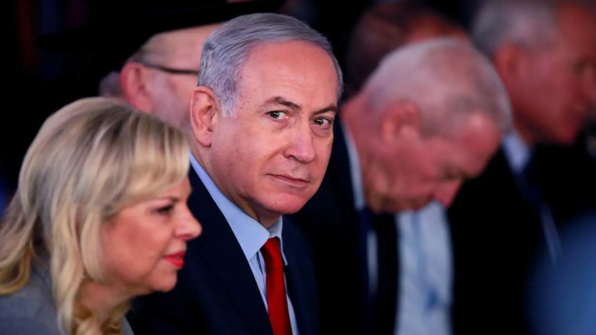 El primer ministro israelí, Benjamín Netanyahu, y su mujer Sara, en una imagen de archivo