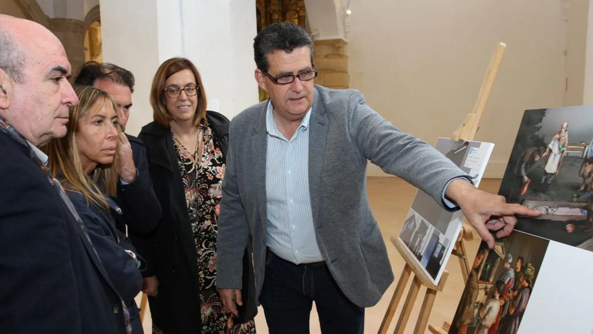 Armisén visita los trabajos de musealización