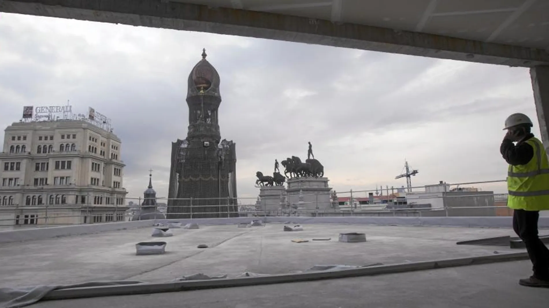 Presentación del Proyecto Canalejas, que albergará un centro comercial, un hotel de la cadena Four Seasons y viviendas de lujo/ Javier Fernández Largo