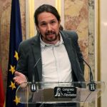 Pablo Iglesias reaparece tras el descalabro en las elecciones catalanas