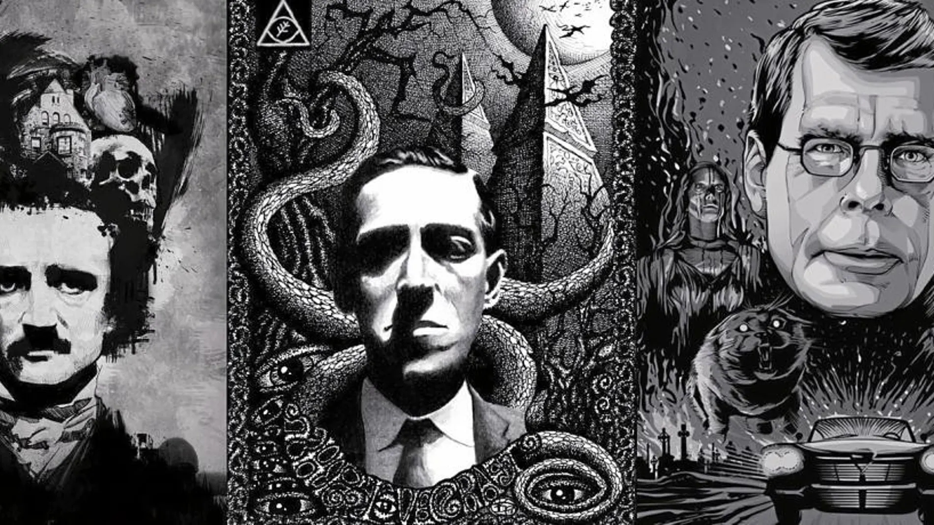 El ensayo de Fisher parte de H. P. Lovecraft, una figura que trasciende el universo gótico y sobrenatural de Poe y se acerca a los monstruos cotidianos de Stephen King. Archivo