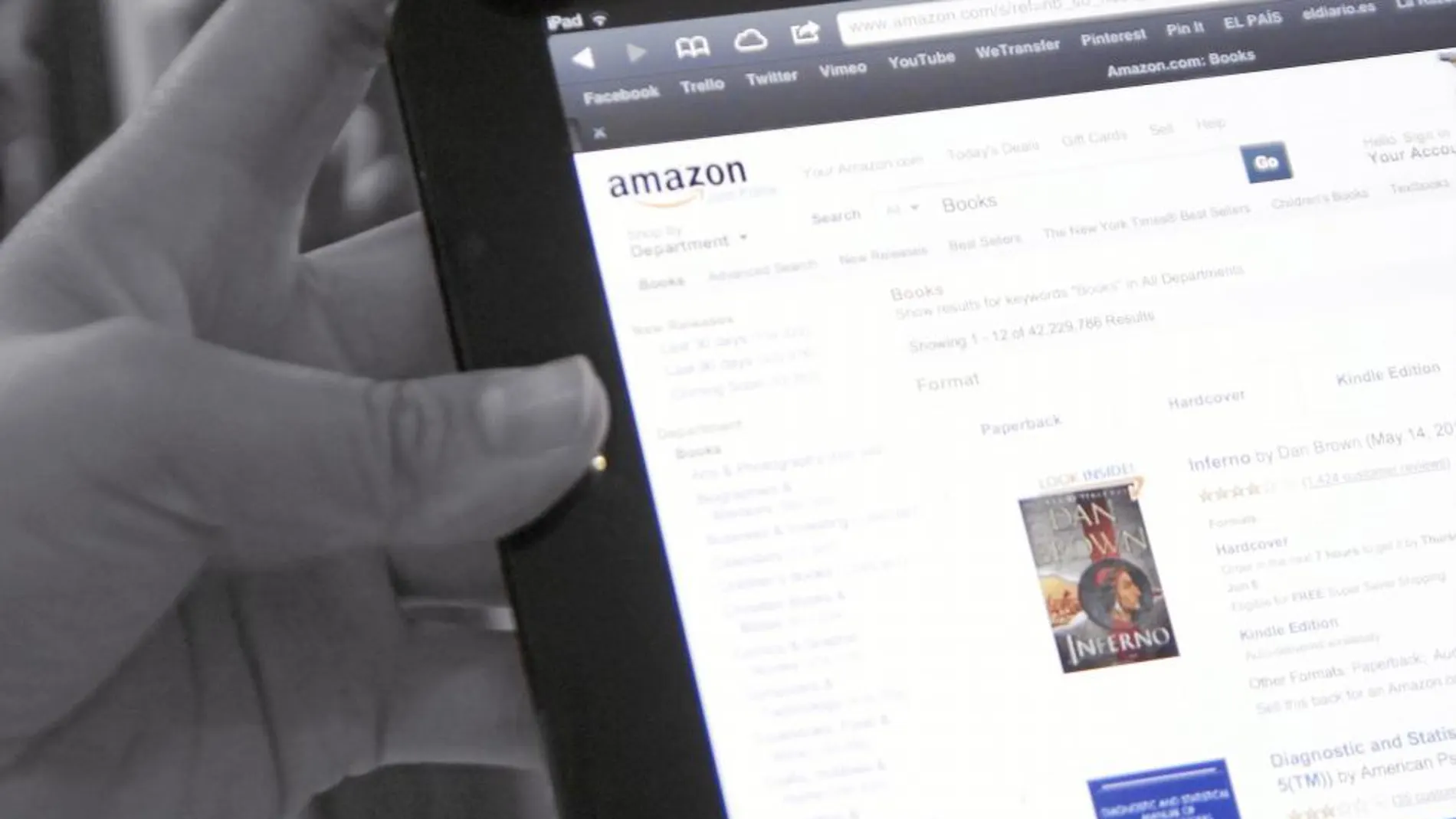 El avance del ebook esá siendo un negocio para Amazon