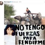 El preocupante mensaje de Rosa López en Twitter