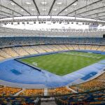 Vista del estadio de Kiev/EFe