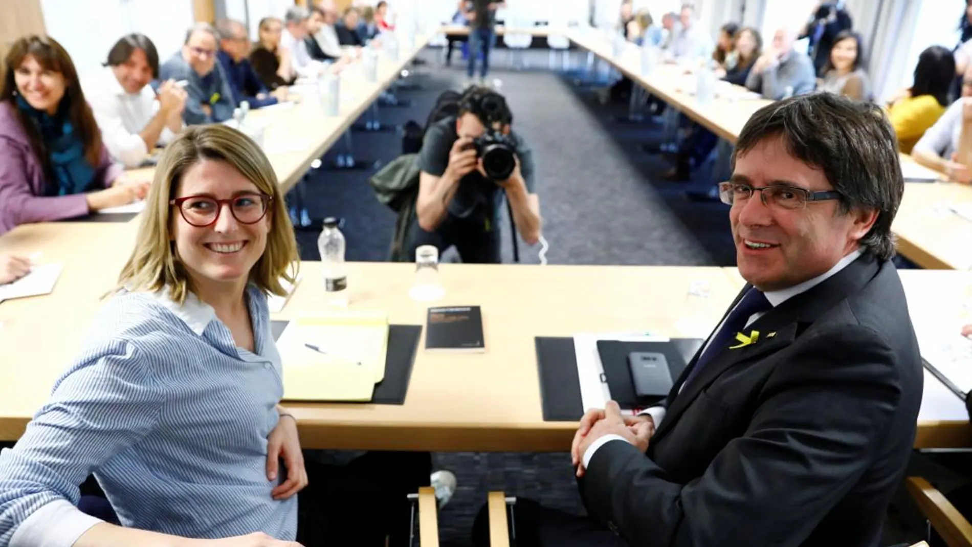 Elsa Artadi se ha reunido con Carles Puigdemont en Berlín/Foto. Reuters