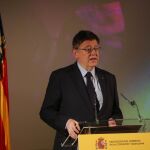 El presidente de la Generalitat, Ximo Puig, recientemente en la presentación del Plan de Actuación de Núcleos de Cercanías