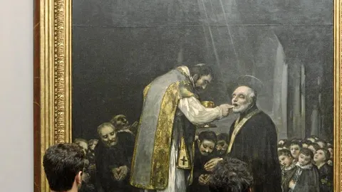 Francisco de Goya pintó este óleo con una paleta reducida de colores, pero con los que logró enormes tonalidades demostrando su indomable capacidad pictórica