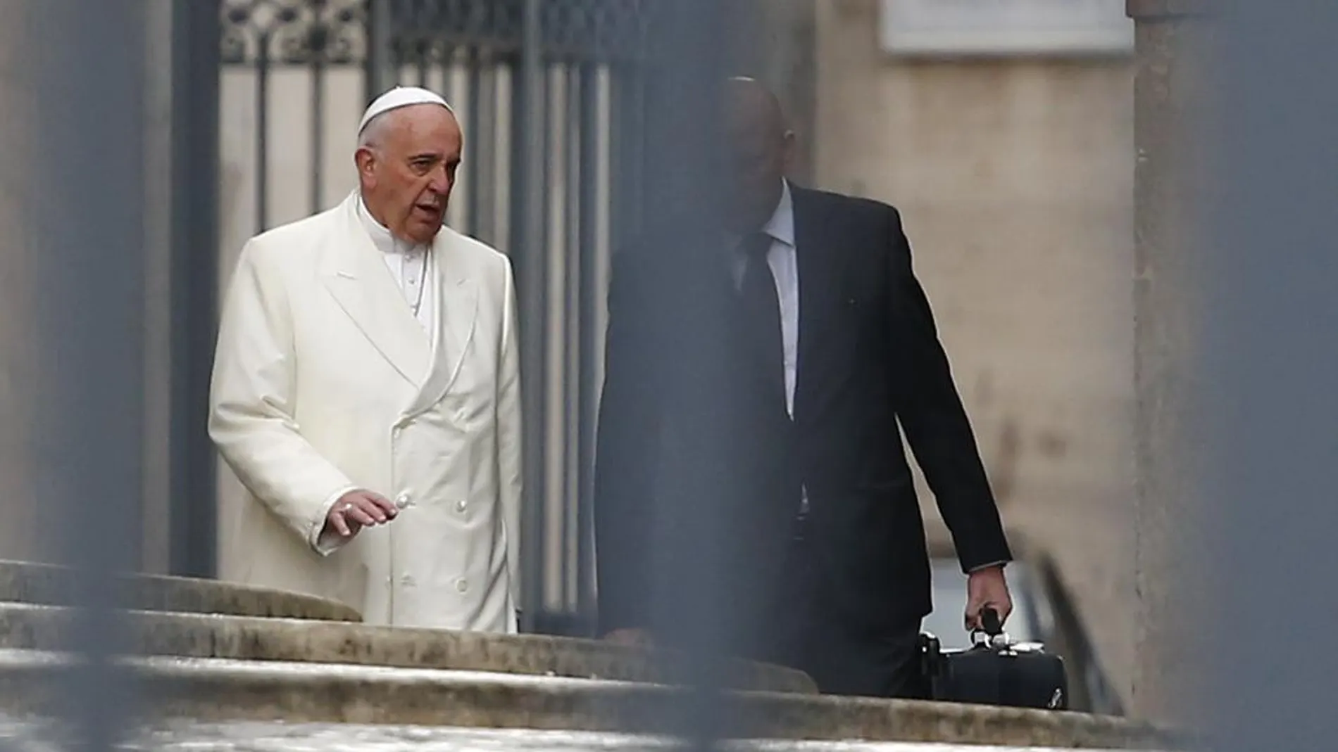 El Papa Francisco ha visitado un centro romano de la «Comunidad papa Juan XXIII».