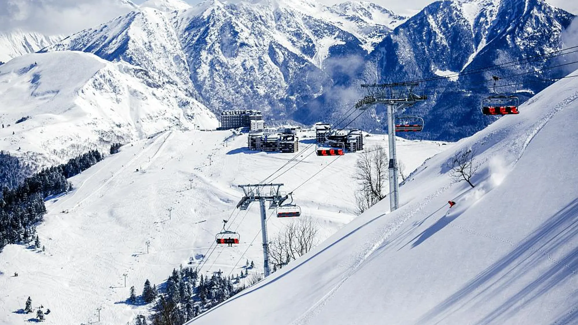 Luchon Superbagnères, la primera estación de esquí creada en los Pirineos