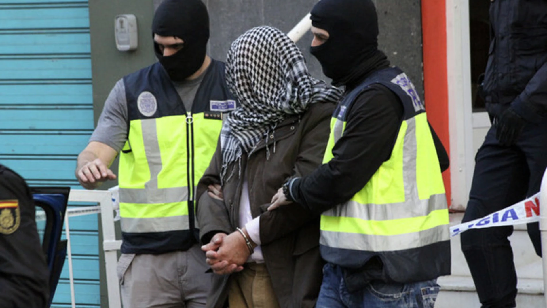 Operación antiyihadista en Ceuta, en febrero del 2016/EFE
