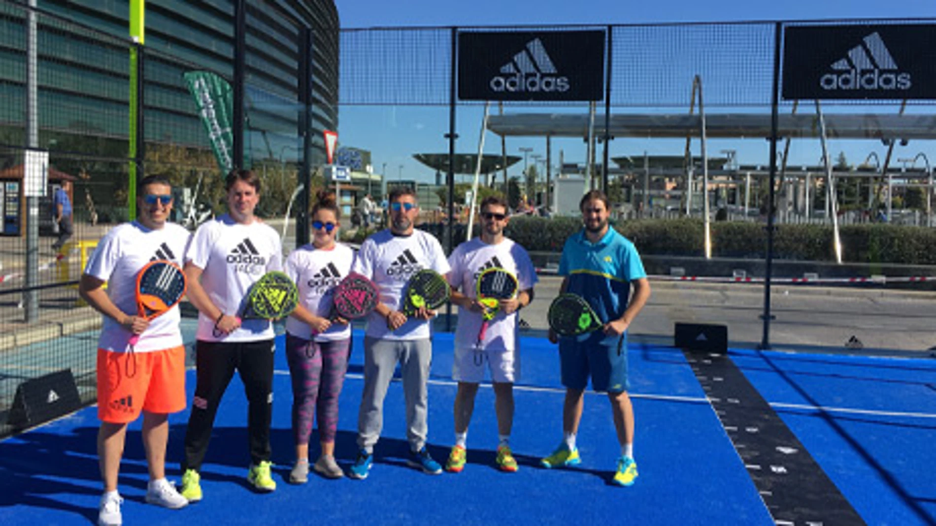 Reto adidas padel en Sanchinarro