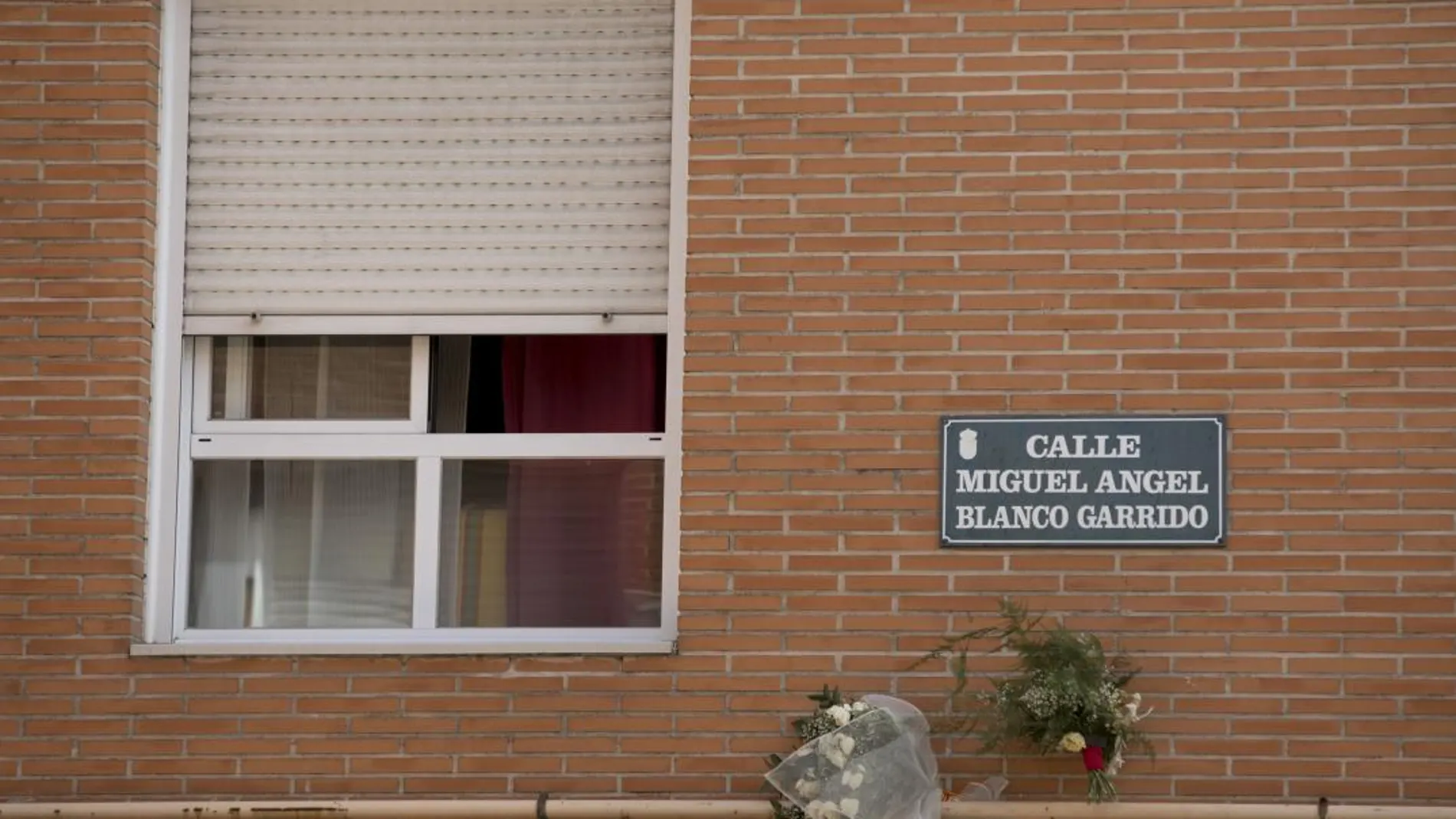 Calle dedicada a la memoria de Miguel Ángel Blanco en Getafe