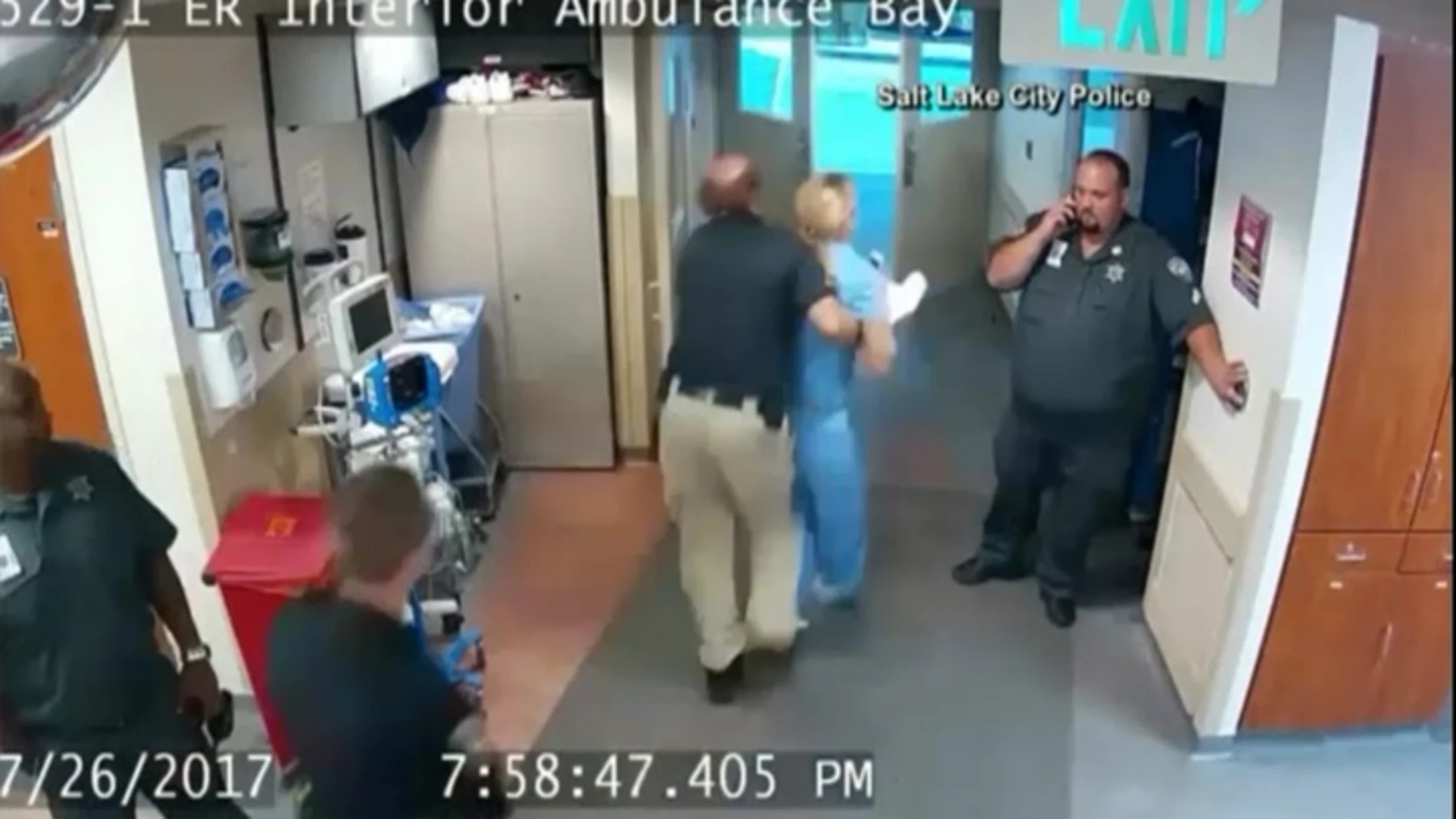 La violenta detención de una enfermera en Utah por negarse a entregar una muestra de sangre
