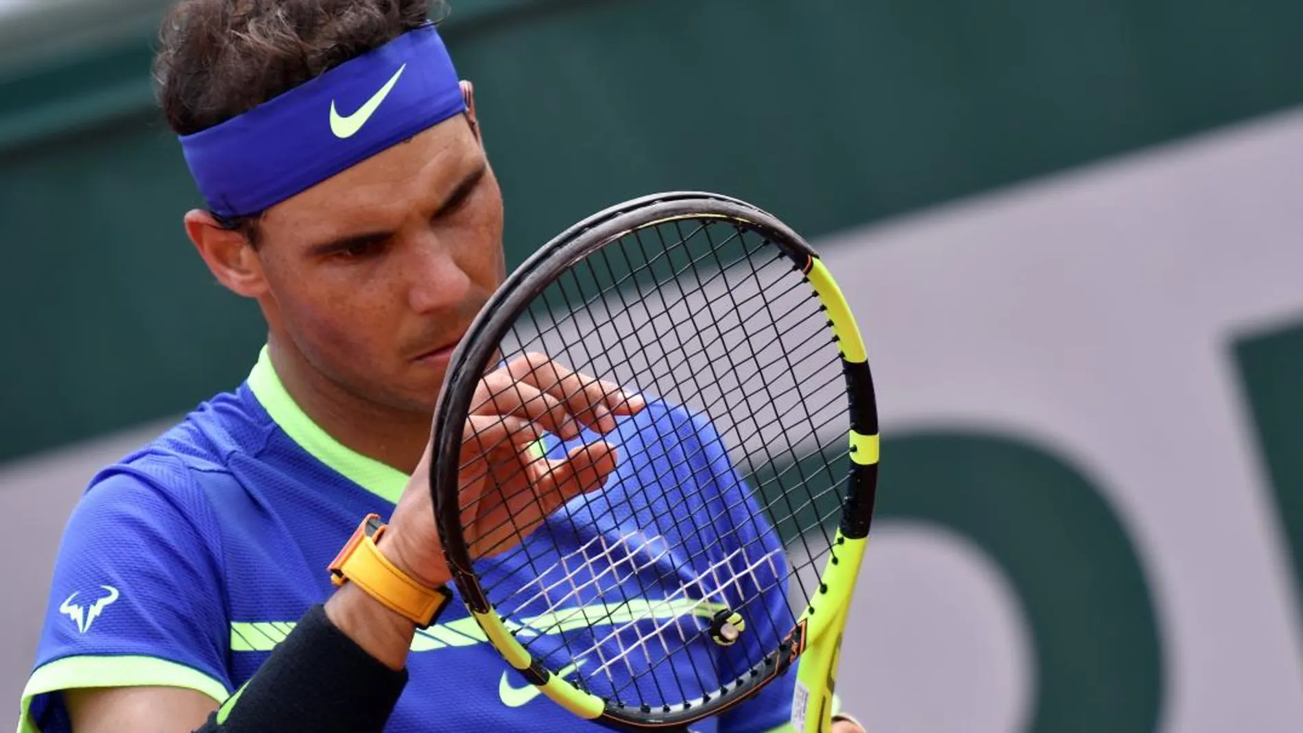 Rafael Nadal, el pasado mes de enero en París