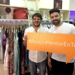 El mentor Fausto Bini y el emprendedor Younes Aberkan