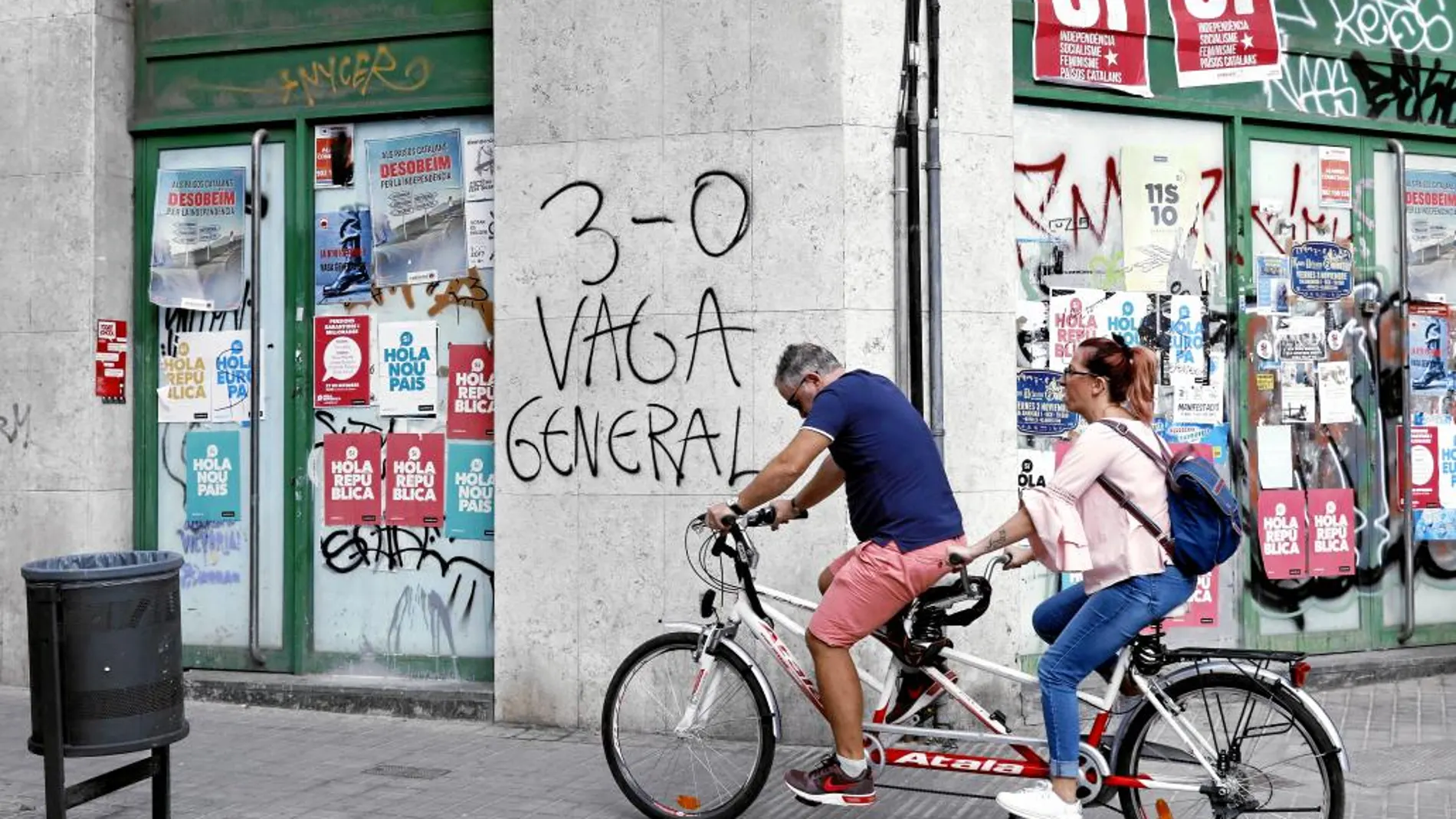 La CUP quiere prolongar la huelga hasta el día 12 de octubre