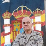 Luis Cepeda, jefe de la Fuerza española en Besmayah