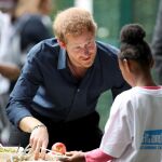 El principe Enrique de inglaterra