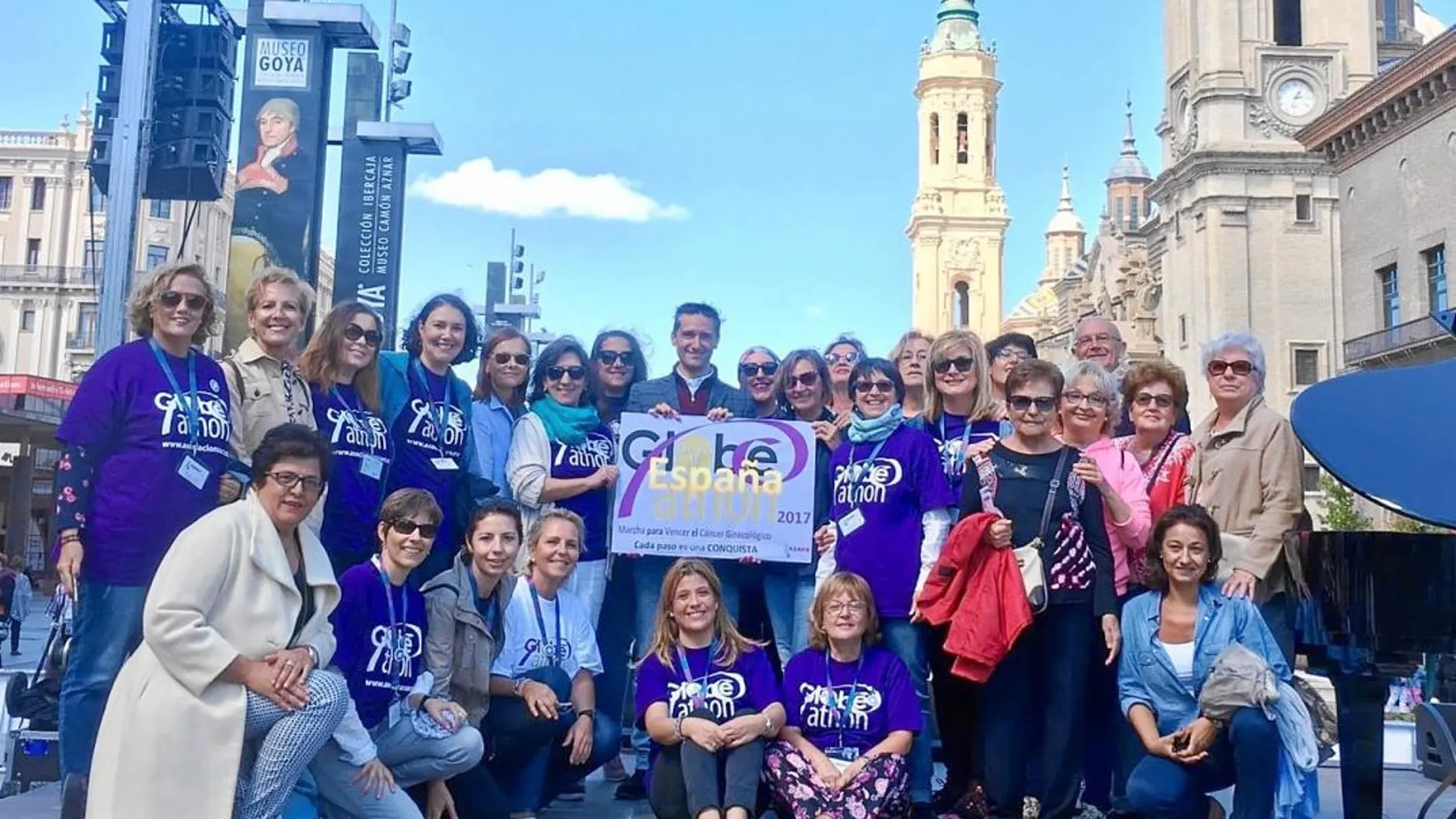 Una de las muchas actividades organizadas por la asociación de afectadas