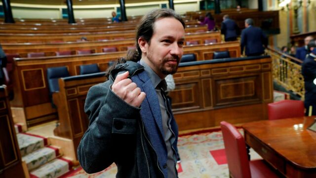 El líder de Podemos, Pablo Iglesias. Foto: Efe/Zipi