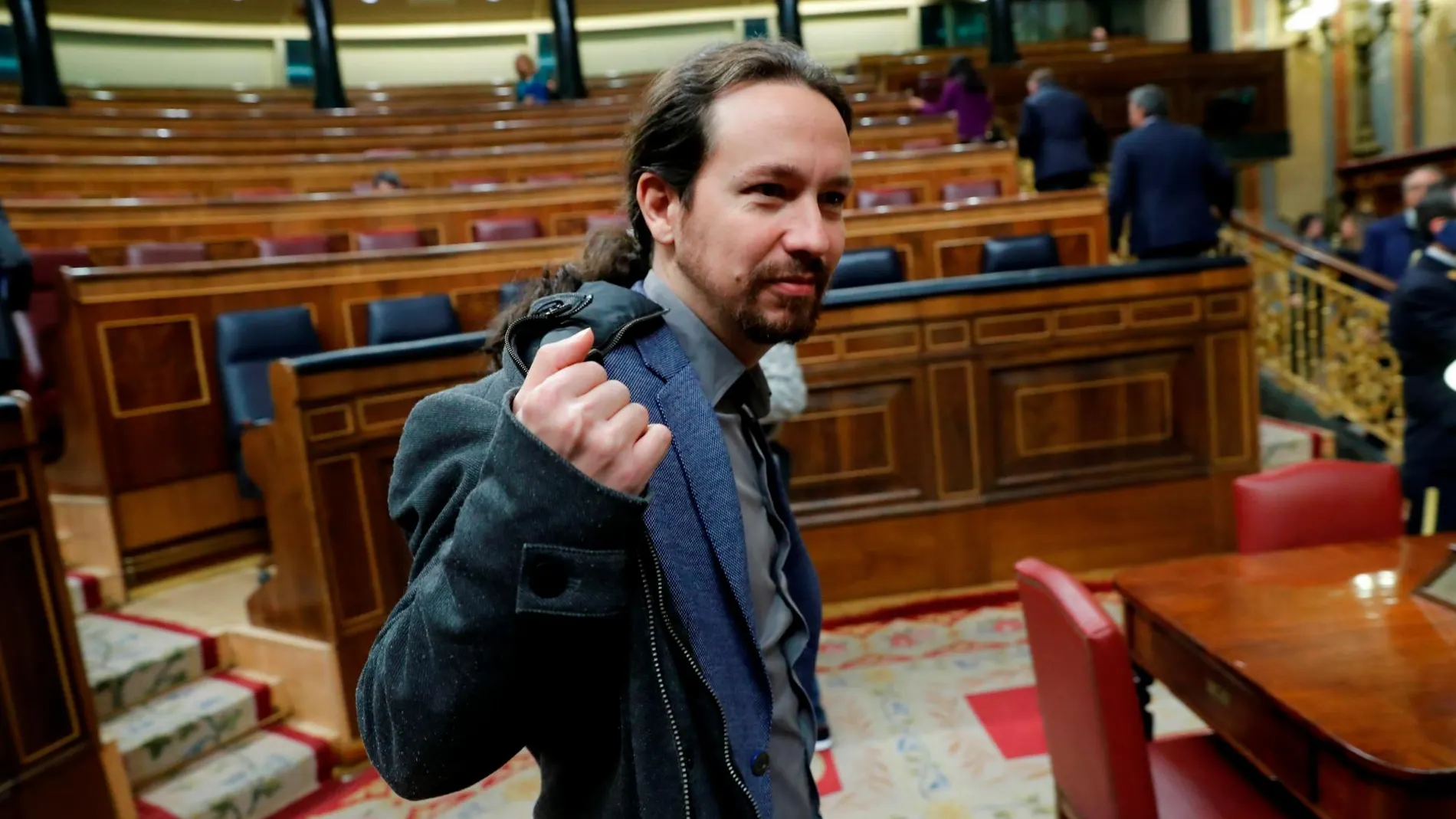 El líder de Podemos, Pablo Iglesias. Foto: Efe/Zipi